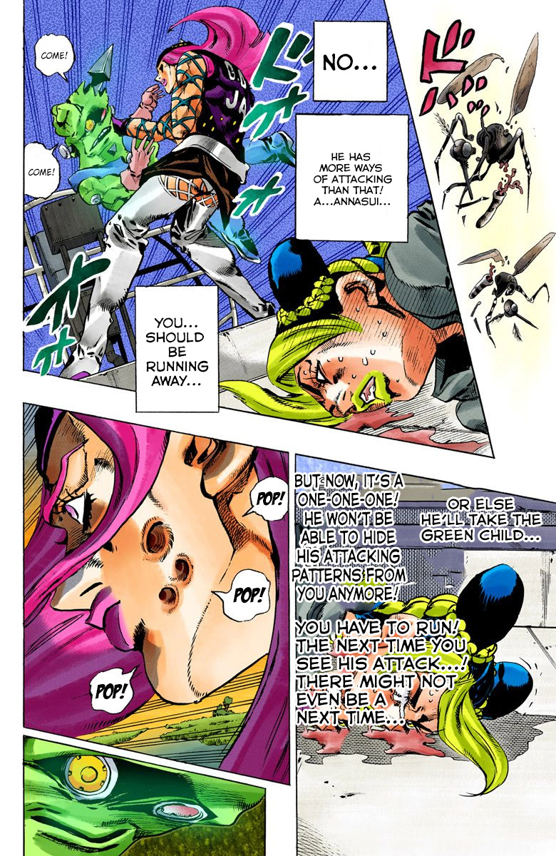 Jojo's Bizarre Adventure Part 6 - Stone Ocean - Vol.10 Chapter 82: Yo-Yo-Ma Is Coming! Part 5