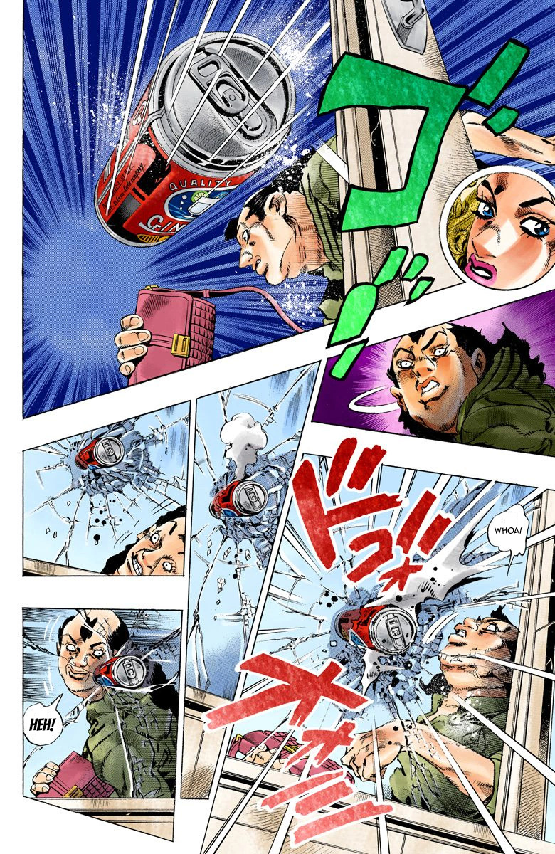 Jojo's Bizarre Adventure Part 6 - Stone Ocean - Vol.15 Chapter 128: Heavy Weather Part 4