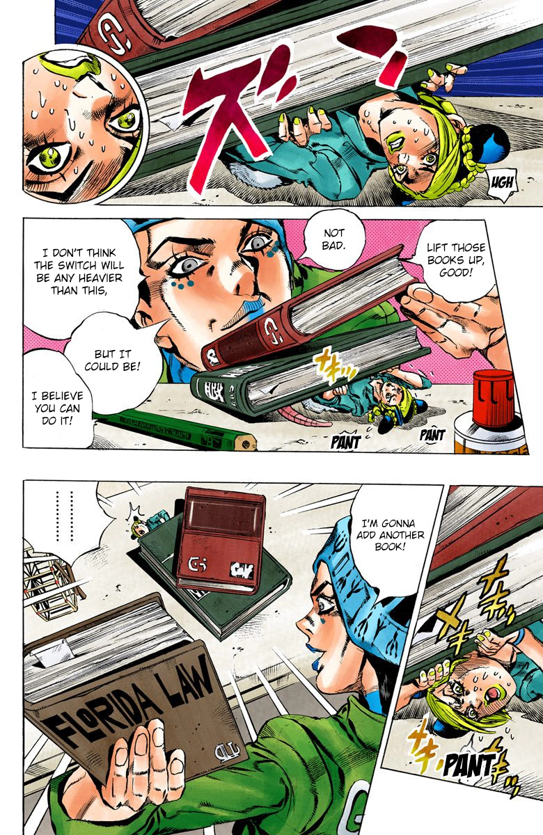 Jojo's Bizarre Adventure Part 6 - Stone Ocean - Vol.1 Chapter 6: Prisoner Fe40536 Jolyne Cujoh Part 3