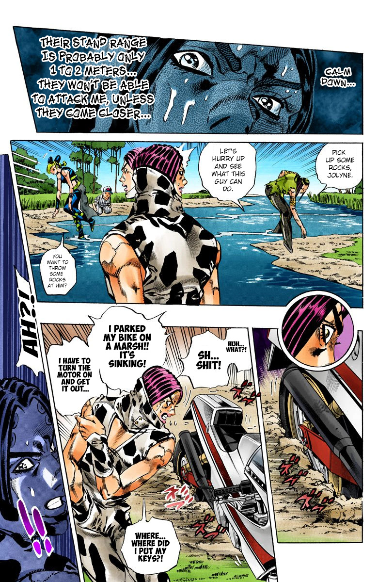 Jojo's Bizarre Adventure Part 6 - Stone Ocean - Vol.13 Chapter 114: Sky High Part 3