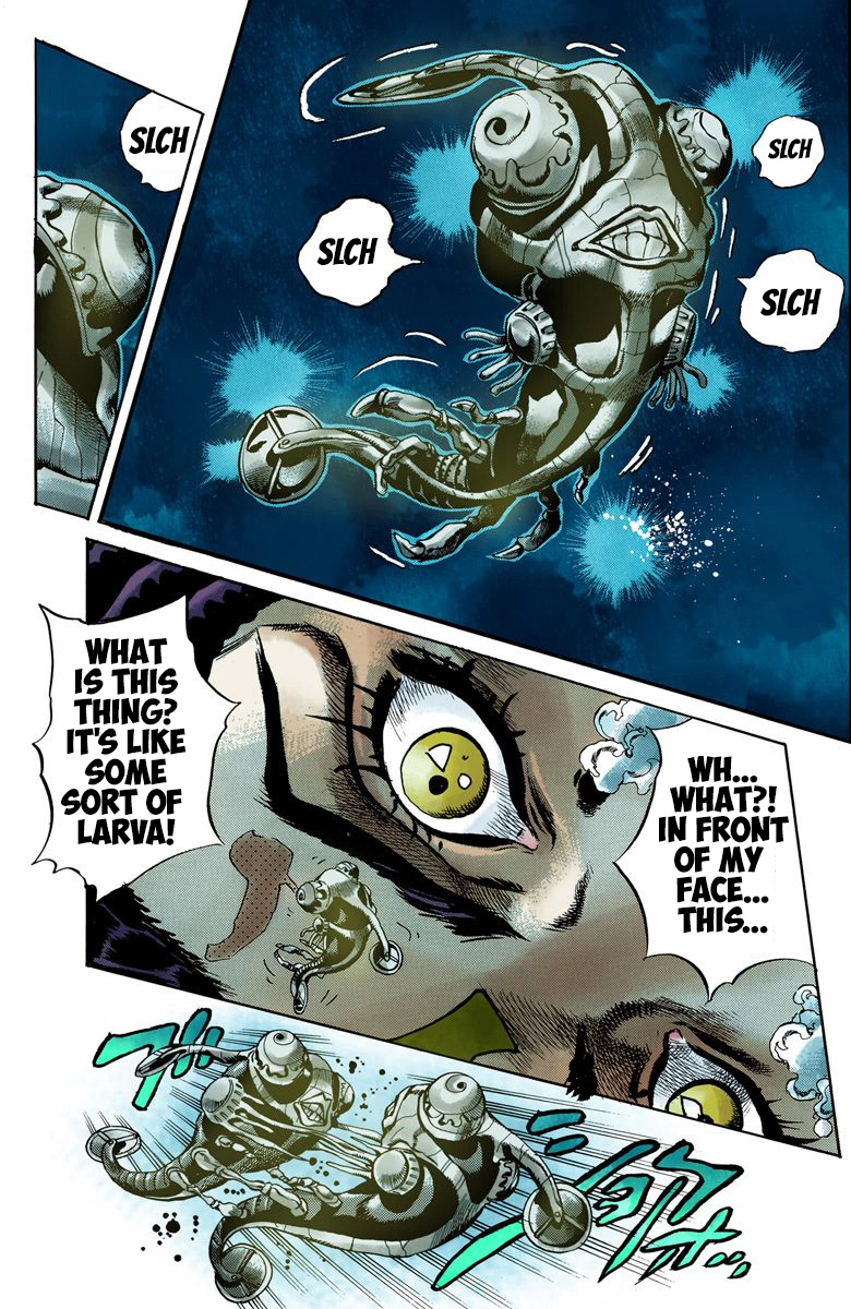 Jojo's Bizarre Adventure Part 6 - Stone Ocean - Vol.4 Chapter 28: There Are Six Of Us! Part 3