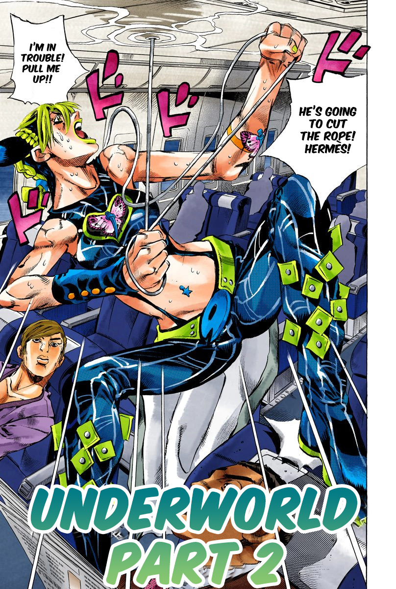 Jojo's Bizarre Adventure Part 6 - Stone Ocean - Vol.14 Chapter 120: Underworld Part 2