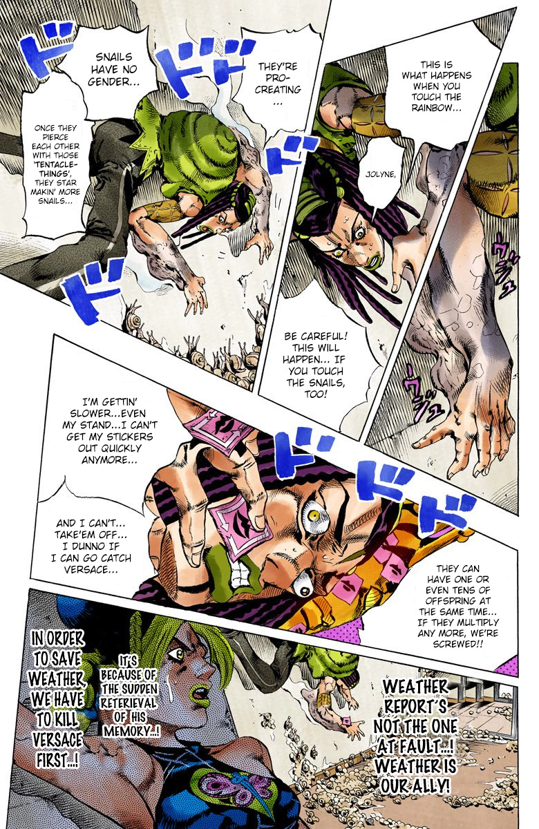 Jojo's Bizarre Adventure Part 6 - Stone Ocean - Vol.15 Chapter 130: Heavy Weather Part 6