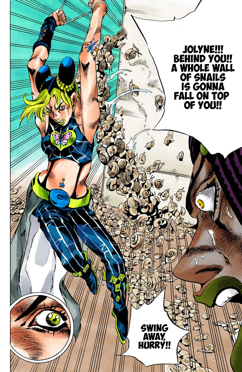 Jojo's Bizarre Adventure Part 6 - Stone Ocean - Vol.15 Chapter 130: Heavy Weather Part 6