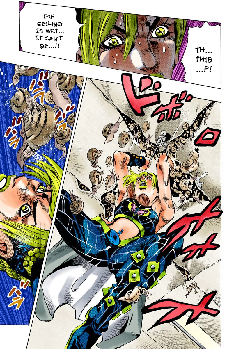 Jojo's Bizarre Adventure Part 6 - Stone Ocean - Vol.15 Chapter 130: Heavy Weather Part 6