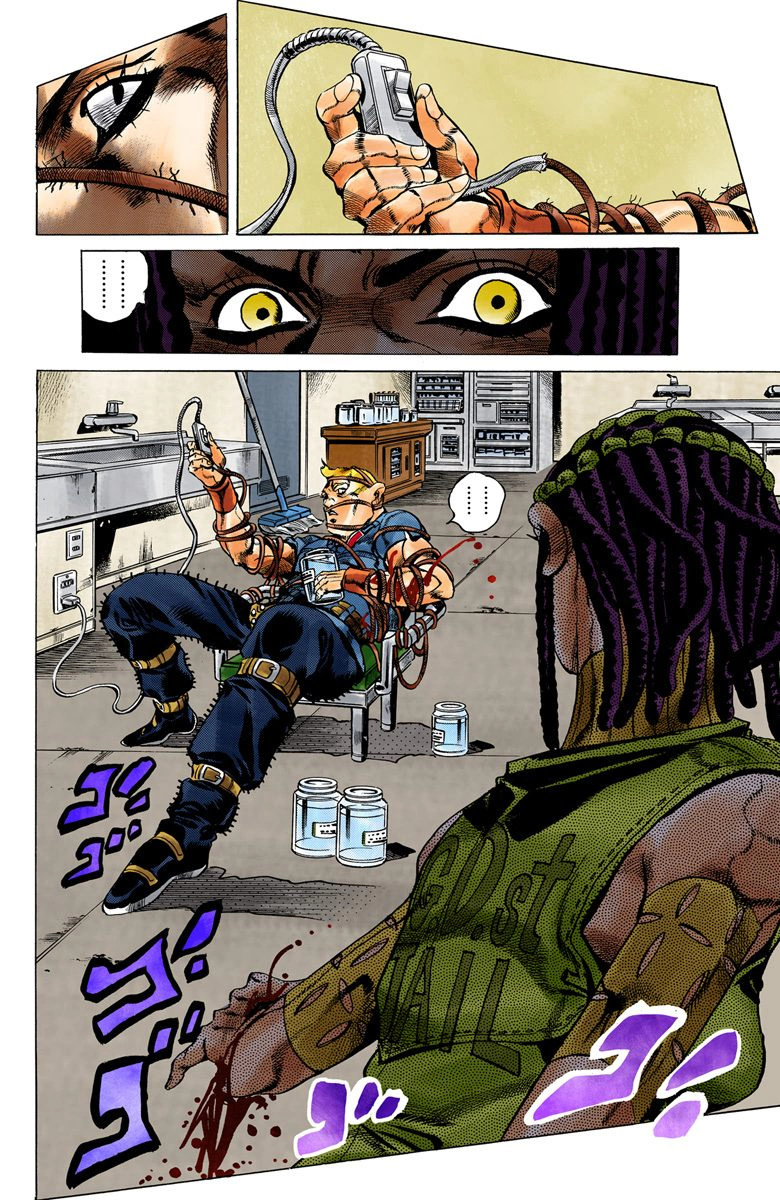 Jojo's Bizarre Adventure Part 6 - Stone Ocean - Vol.3 Chapter 25: Hermès  Sticker Part 5