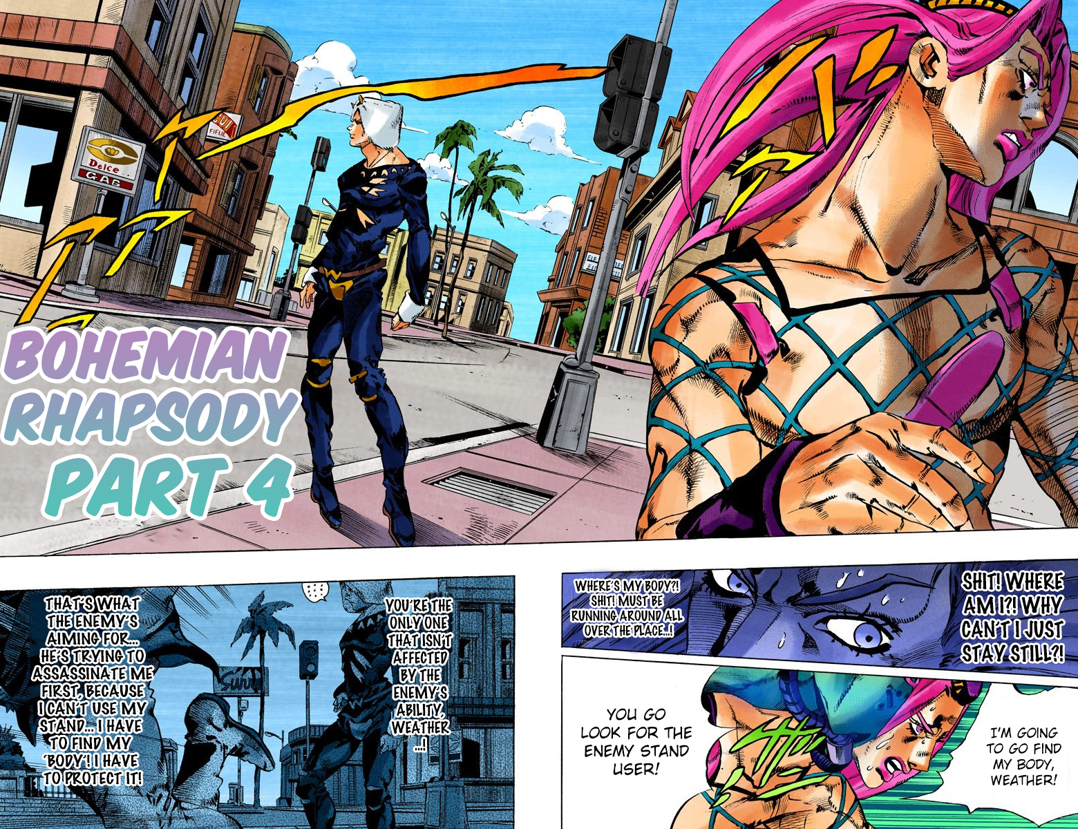 Jojo's Bizarre Adventure Part 6 - Stone Ocean - Vol.12 Chapter 107: Bohemian Rhapsody Part 4