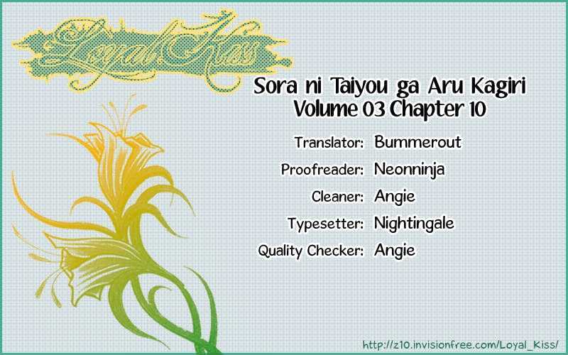 As Long As The Sun Shines In The Sky - Vol.3 Chapter 10