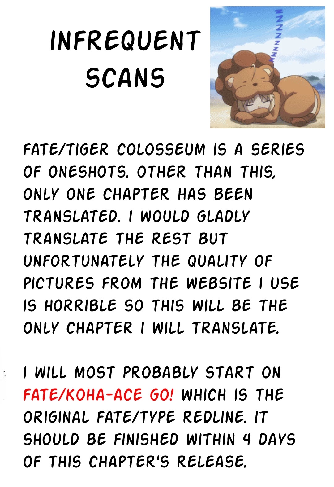 Fate/Tiger Colosseum Upper - Chapter 1: 3 Sabers?!