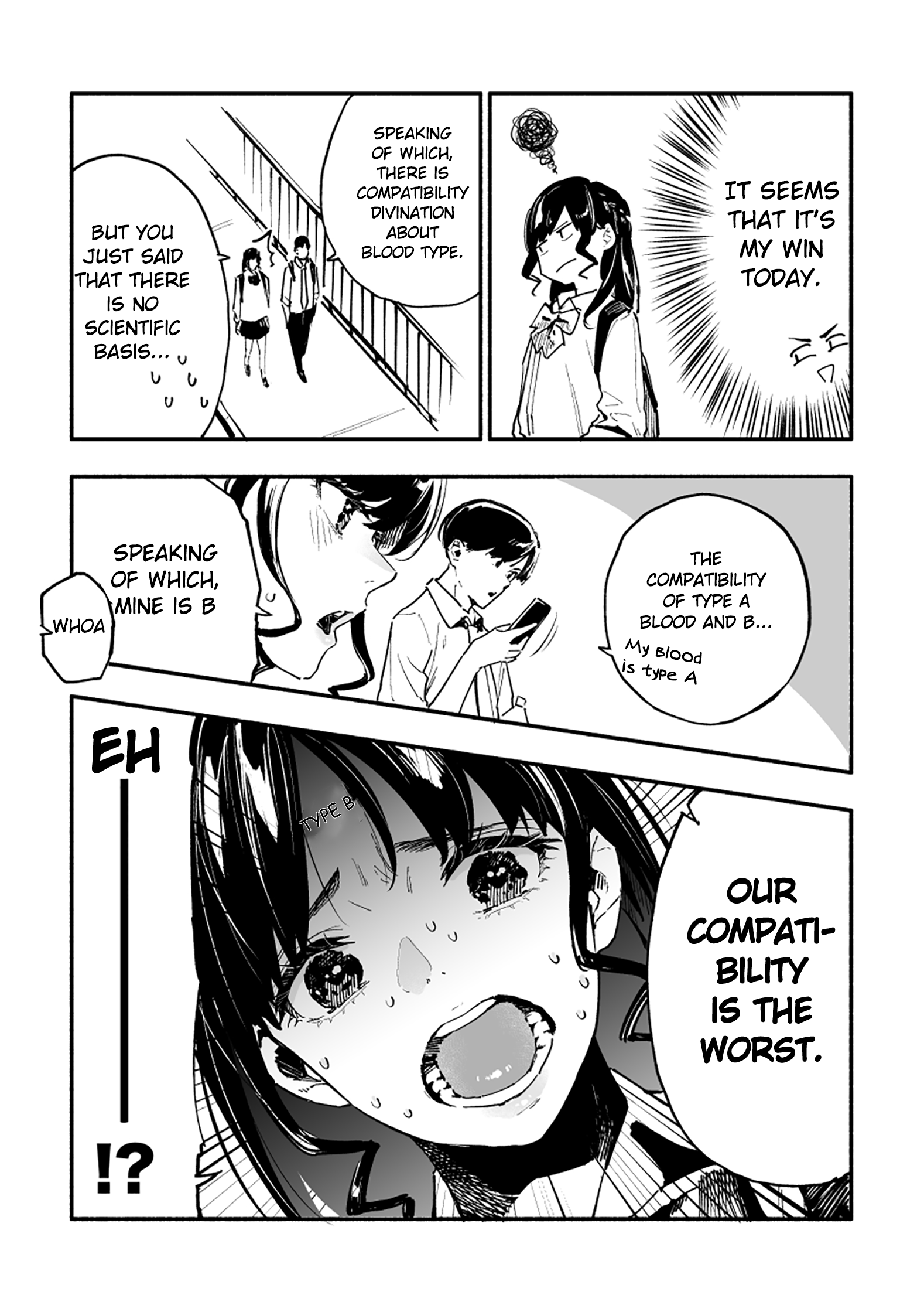 Doya Kawaunchiku Kanojo-Chan - Chapter 5: My Girlfriend And Blood Type