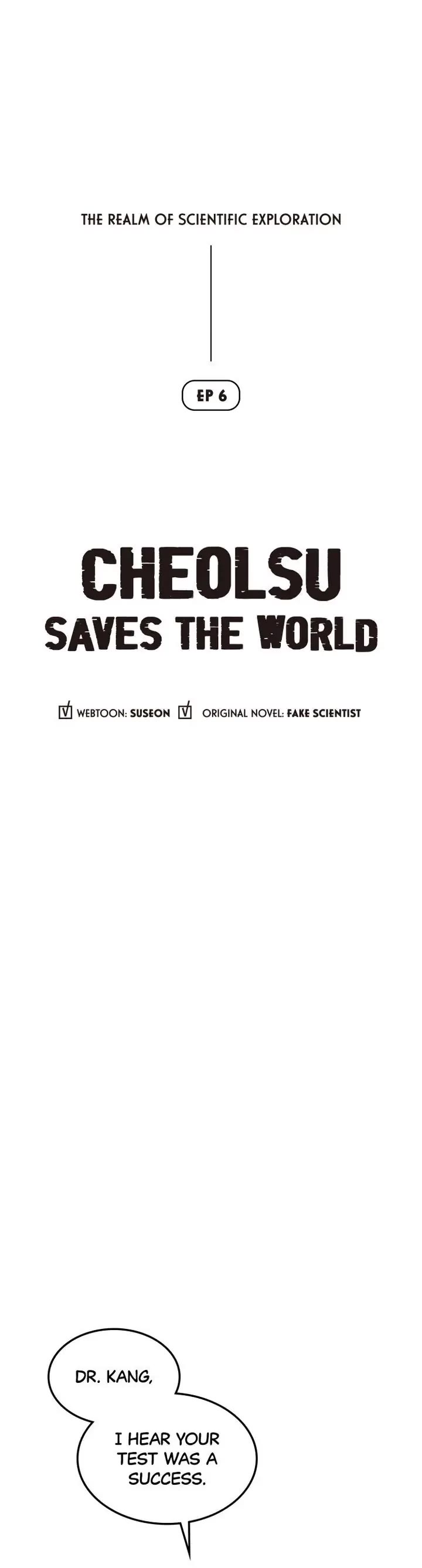 Cheolsu Saves The World - Chapter 6