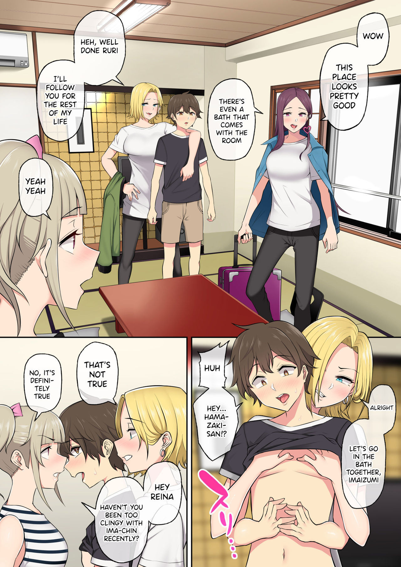 Imaizumi's House Is A Place For Gals To Gather - Chapter 2