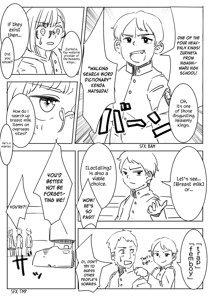 Danshikou Ni Dokusareta Otokonoko - Chapter 4: The Four Heavenly Kings