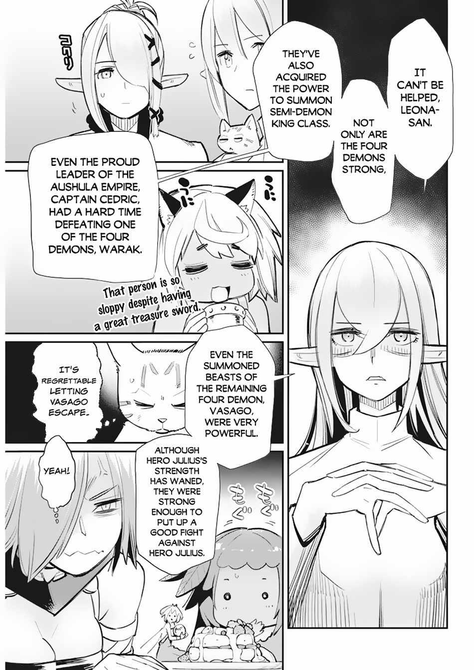 S-Rank Monster No Behemoth Dakedo, Neko To Machigawarete Erufu Musume No Kishi (Pet) Toshite Kurashitemasu - Chapter 55