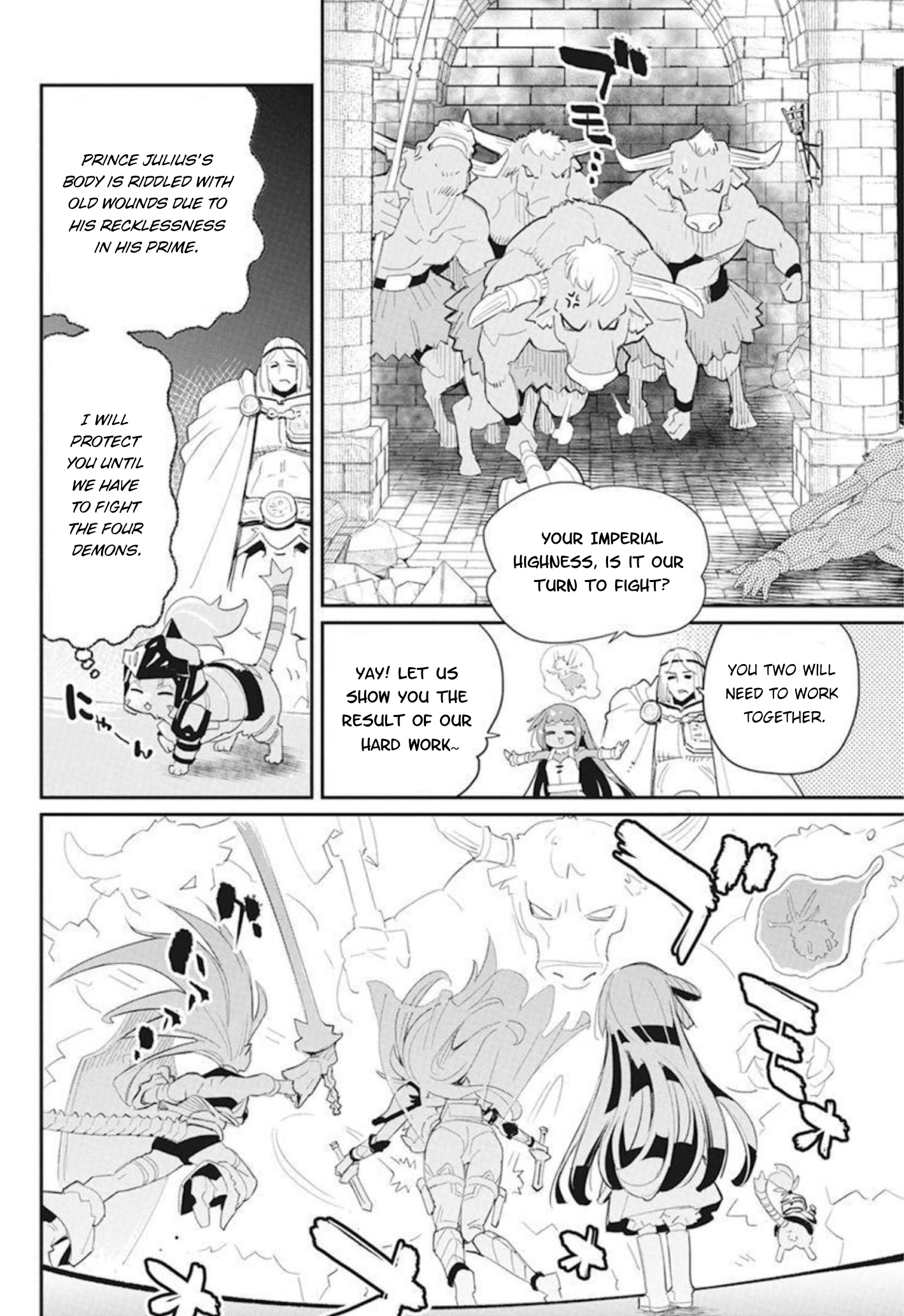 S-Rank Monster No Behemoth Dakedo, Neko To Machigawarete Erufu Musume No Kishi (Pet) Toshite Kurashitemasu - Chapter 48