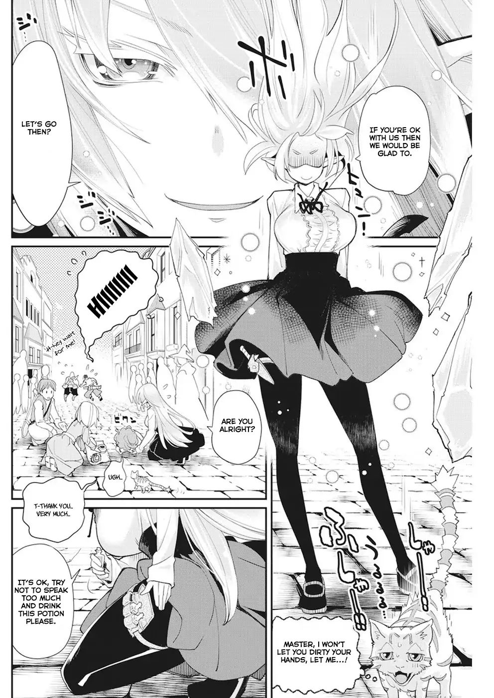 S-Rank Monster No Behemoth Dakedo, Neko To Machigawarete Erufu Musume No Kishi (Pet) Toshite Kurashitemasu - Vol.1 Chapter 9: A Noble Girl