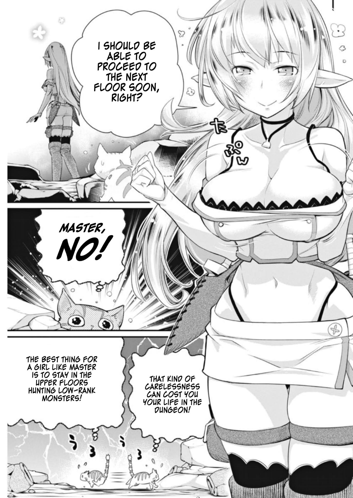 S-Rank Monster No Behemoth Dakedo, Neko To Machigawarete Erufu Musume No Kishi (Pet) Toshite Kurashitemasu - Chapter 2: The Elf Girl's Secret