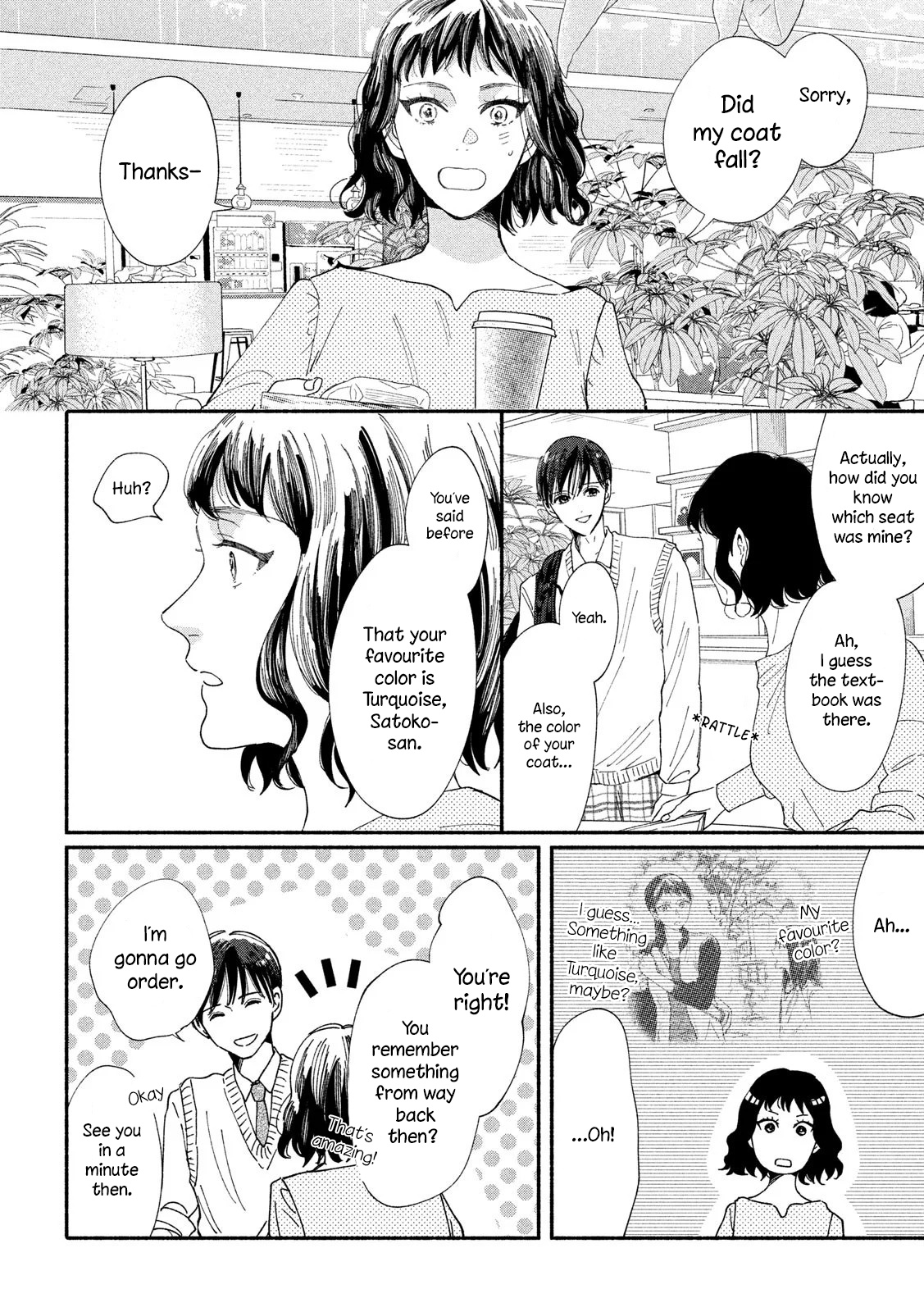 Watashi No Shounen (Takano Hitomi) - Vol.8 Chapter 37: Turquoise