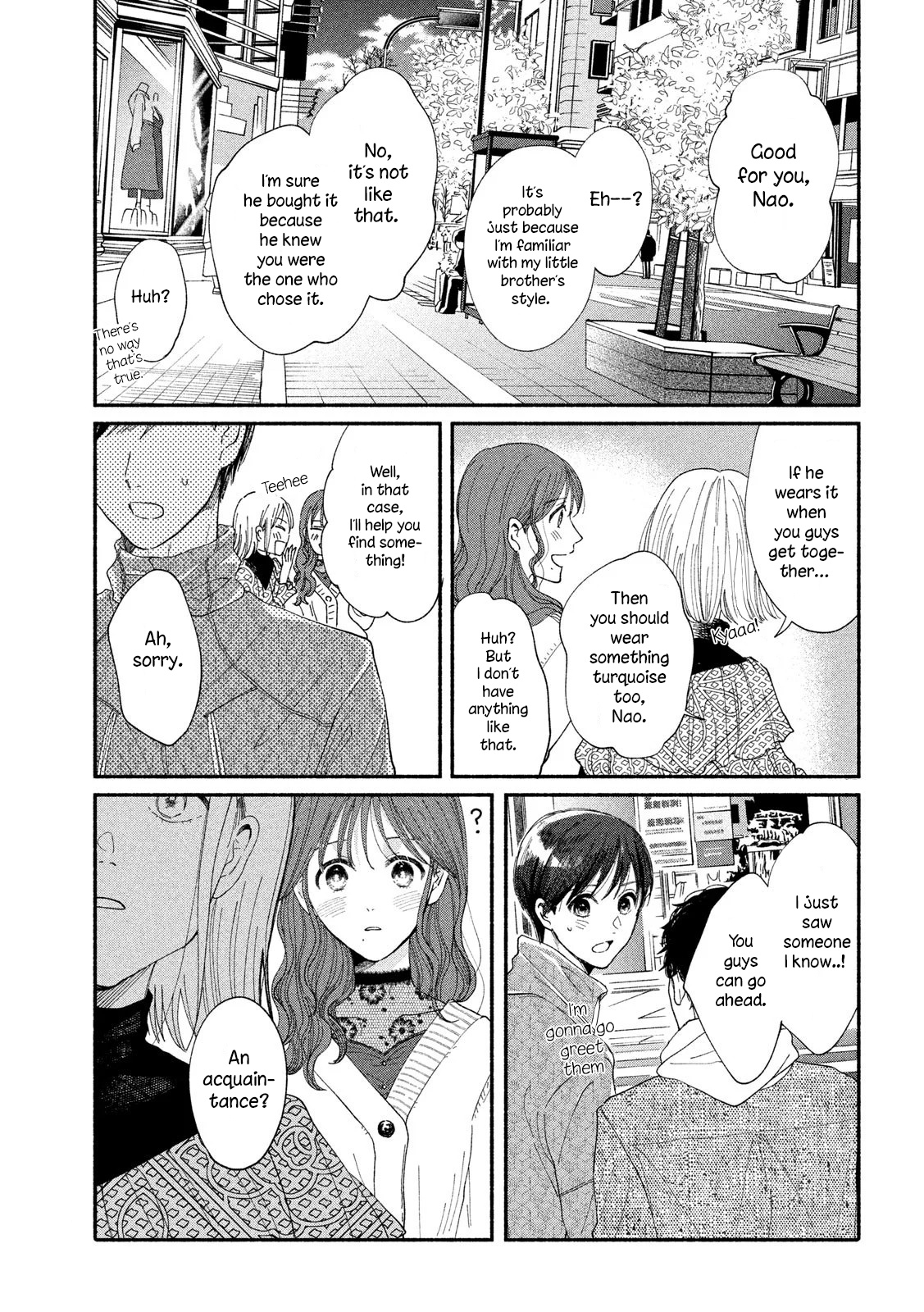 Watashi No Shounen (Takano Hitomi) - Vol.8 Chapter 37: Turquoise