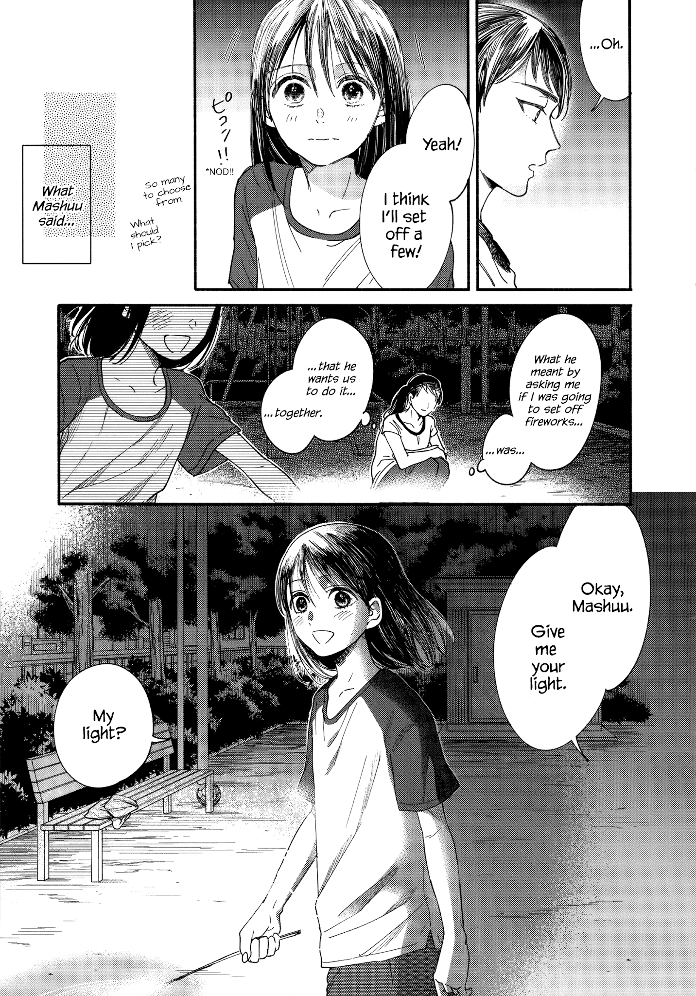 Watashi No Shounen (Takano Hitomi) - Chapter 12