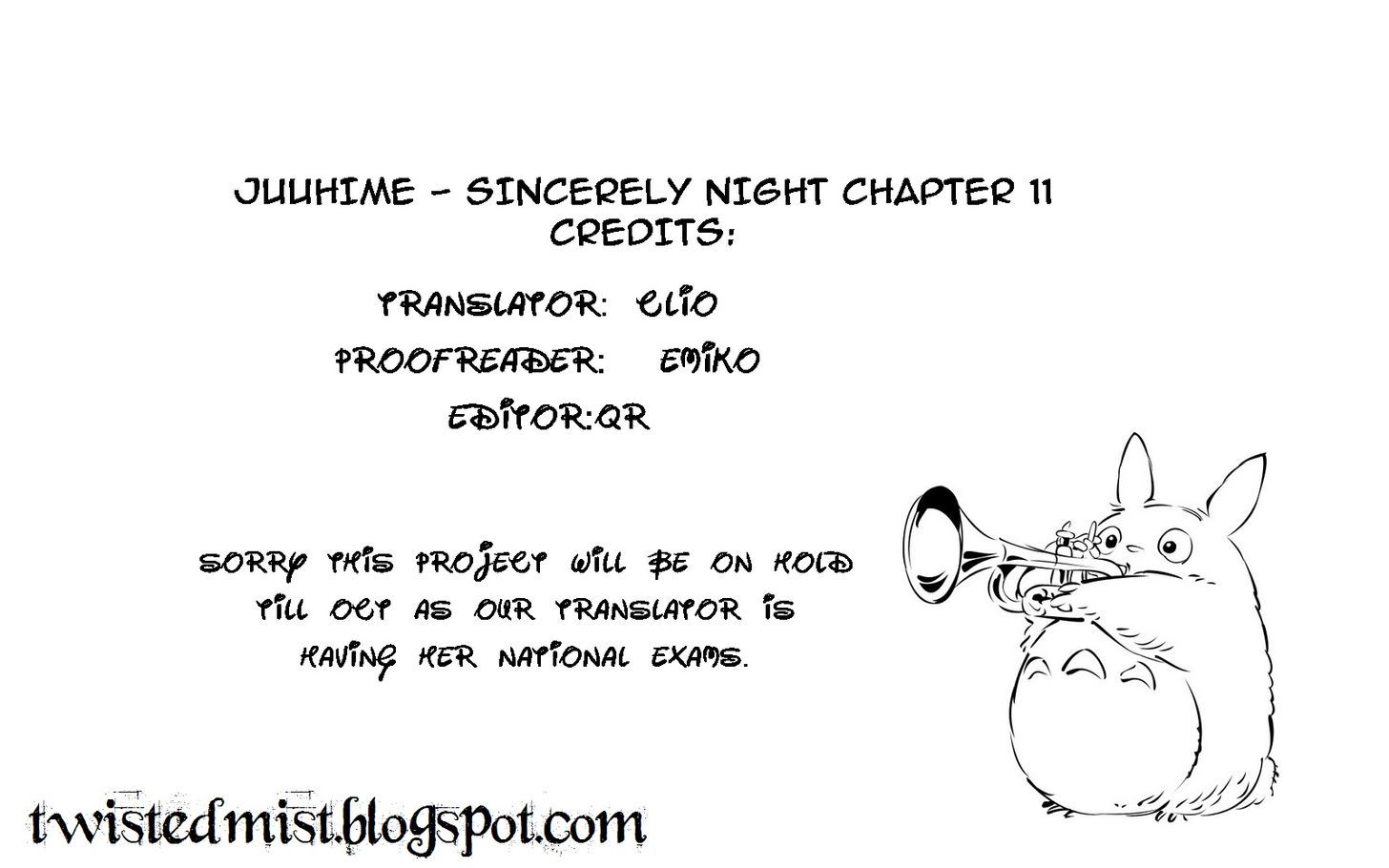 Juuhime - Sincerely Night - Vol.2 Chapter 11 : Rose Of Nightmare (2)