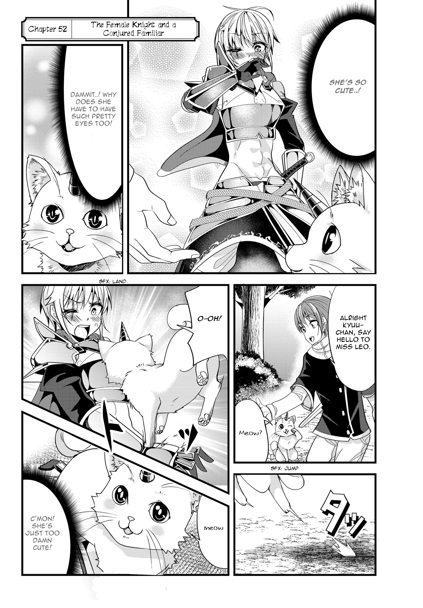 A Story About Treating A Female Knight Who Has Never Been Treated As A Woman As A Woman - Vol.2 Chapter 52: The Female Knight And A Conjured Familiar