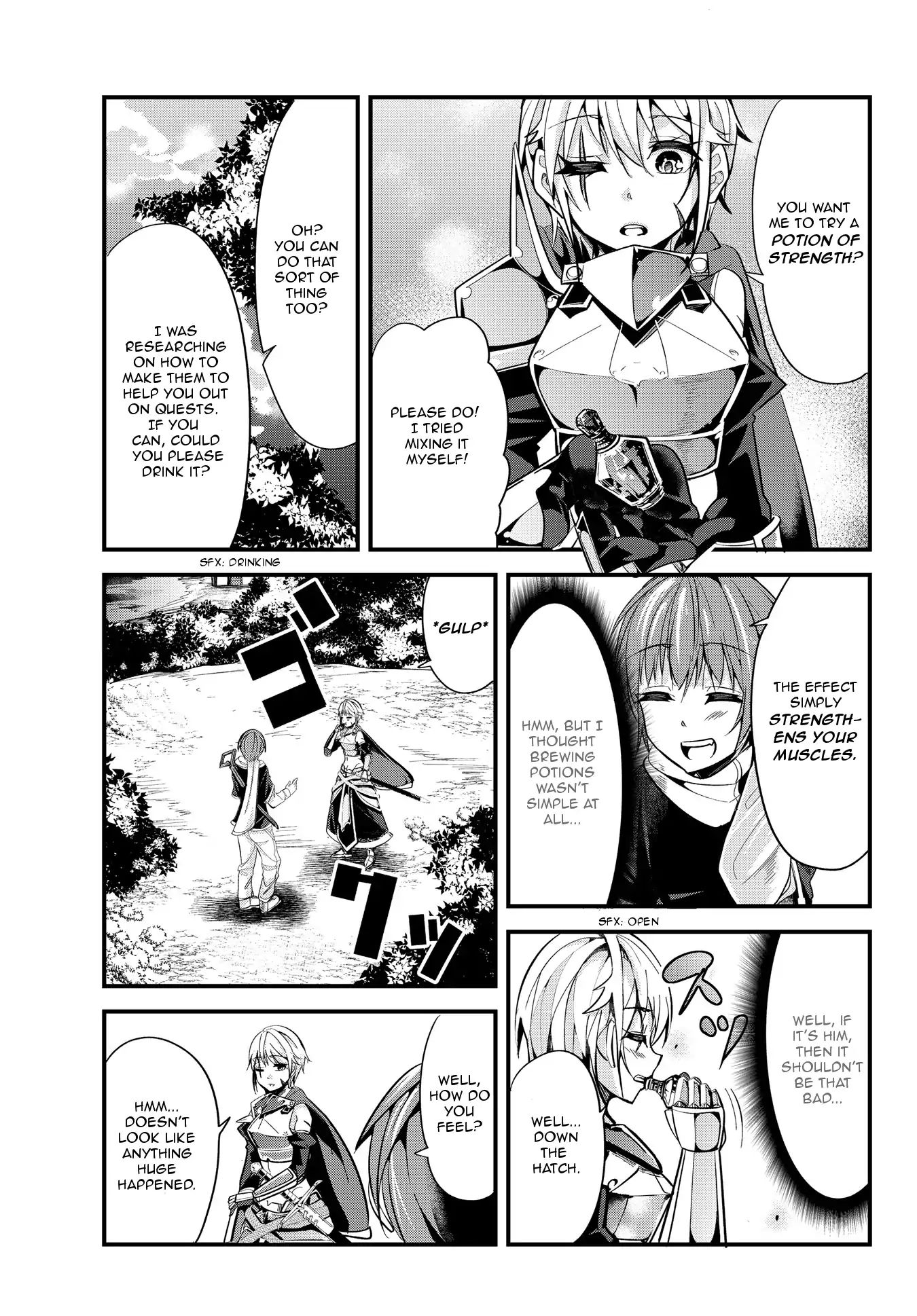 A Story About Treating A Female Knight Who Has Never Been Treated As A Woman As A Woman - Chapter 41: The Female Knight And A Power Up