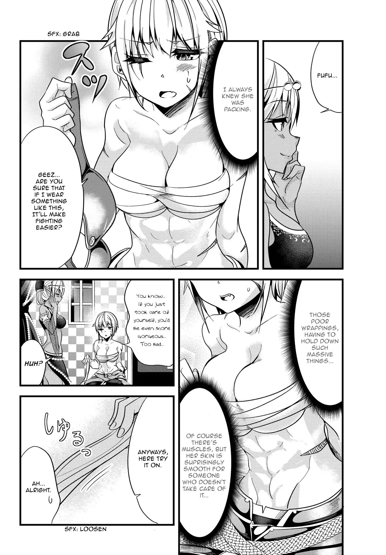 A Story About Treating A Female Knight Who Has Never Been Treated As A Woman As A Woman - Chapter 36: The Female Knight And Underwear