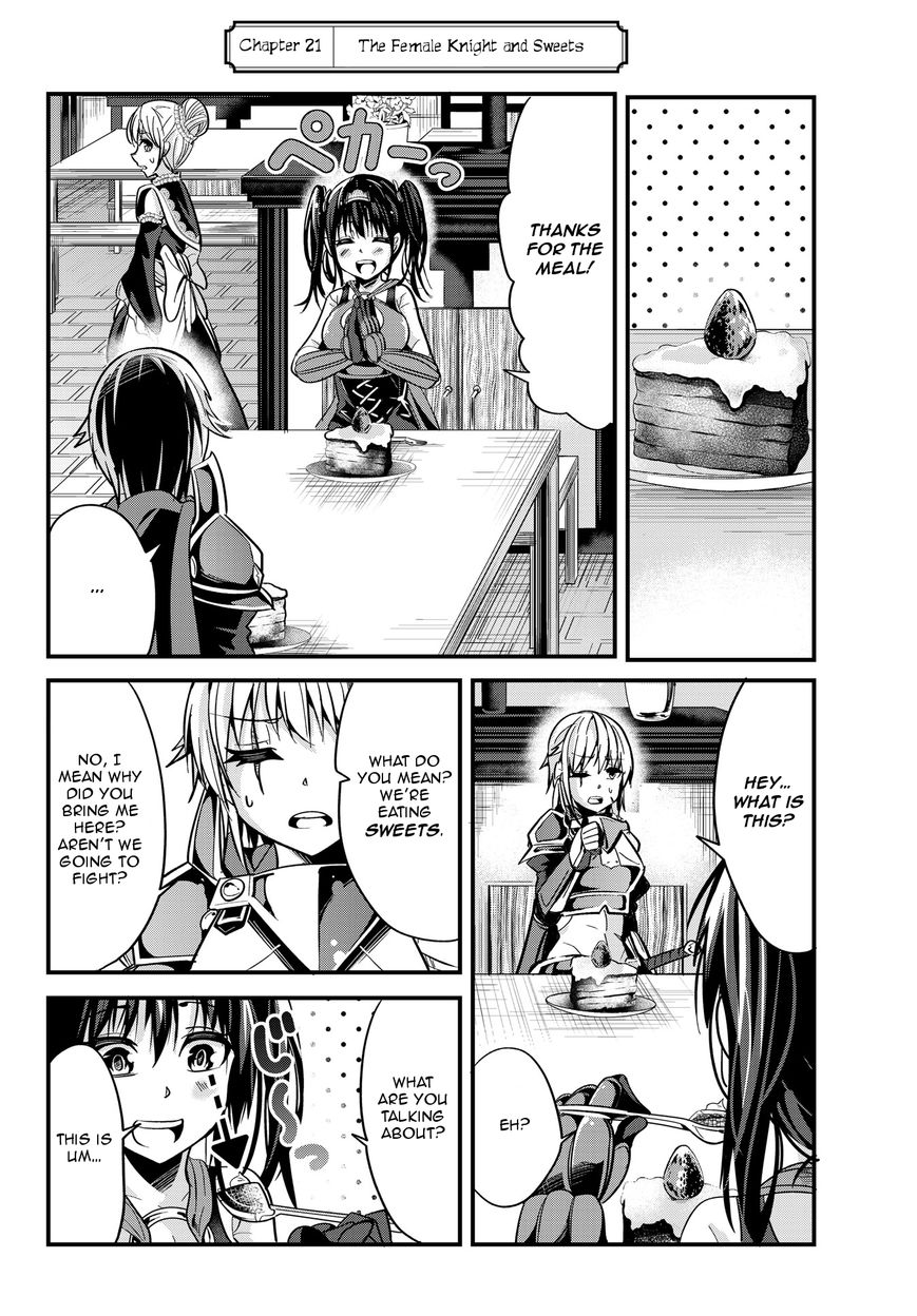 A Story About Treating A Female Knight Who Has Never Been Treated As A Woman As A Woman - Chapter 21