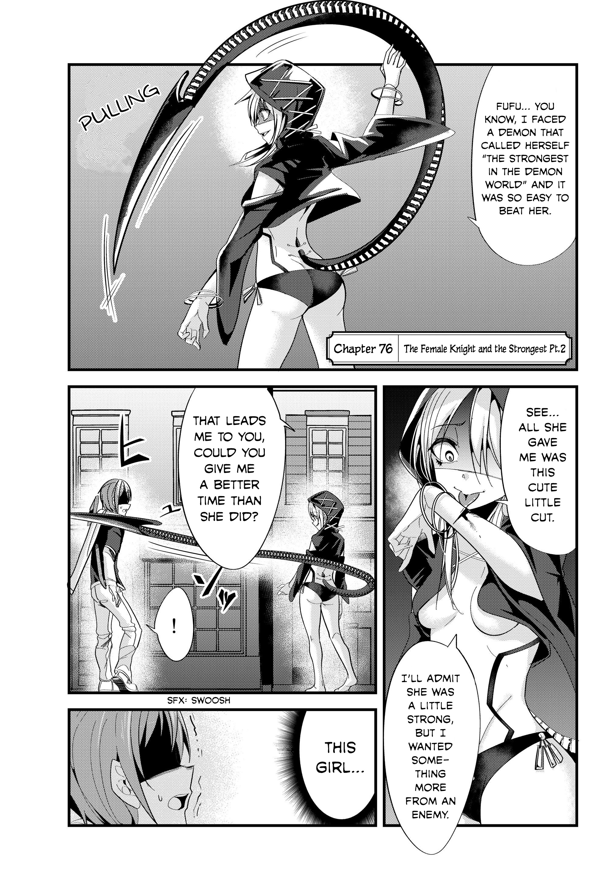 A Story About Treating A Female Knight Who Has Never Been Treated As A Woman As A Woman - Chapter 76: The Female Knight And The Strongest Pt.2