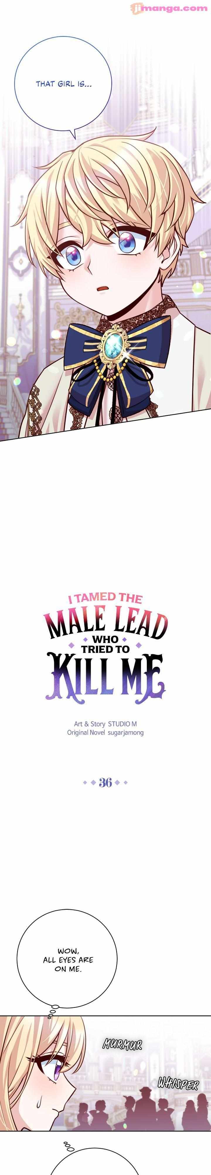 I Tamed The Male Lead Who Tried To Kill Me - Chapter 36