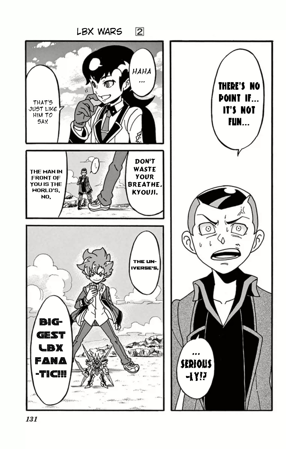 Danball Senki Wars - Vol.2 Chapter 8: This Is Lbx Battling!!!