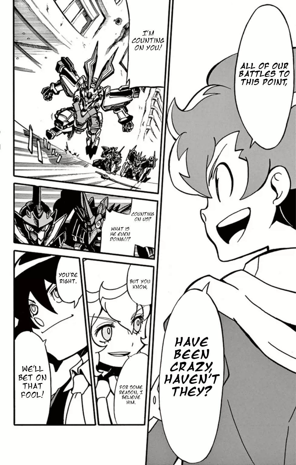 Danball Senki Wars - Vol.2 Chapter 9: Clash! The Mysterious Players, Bhj!!!