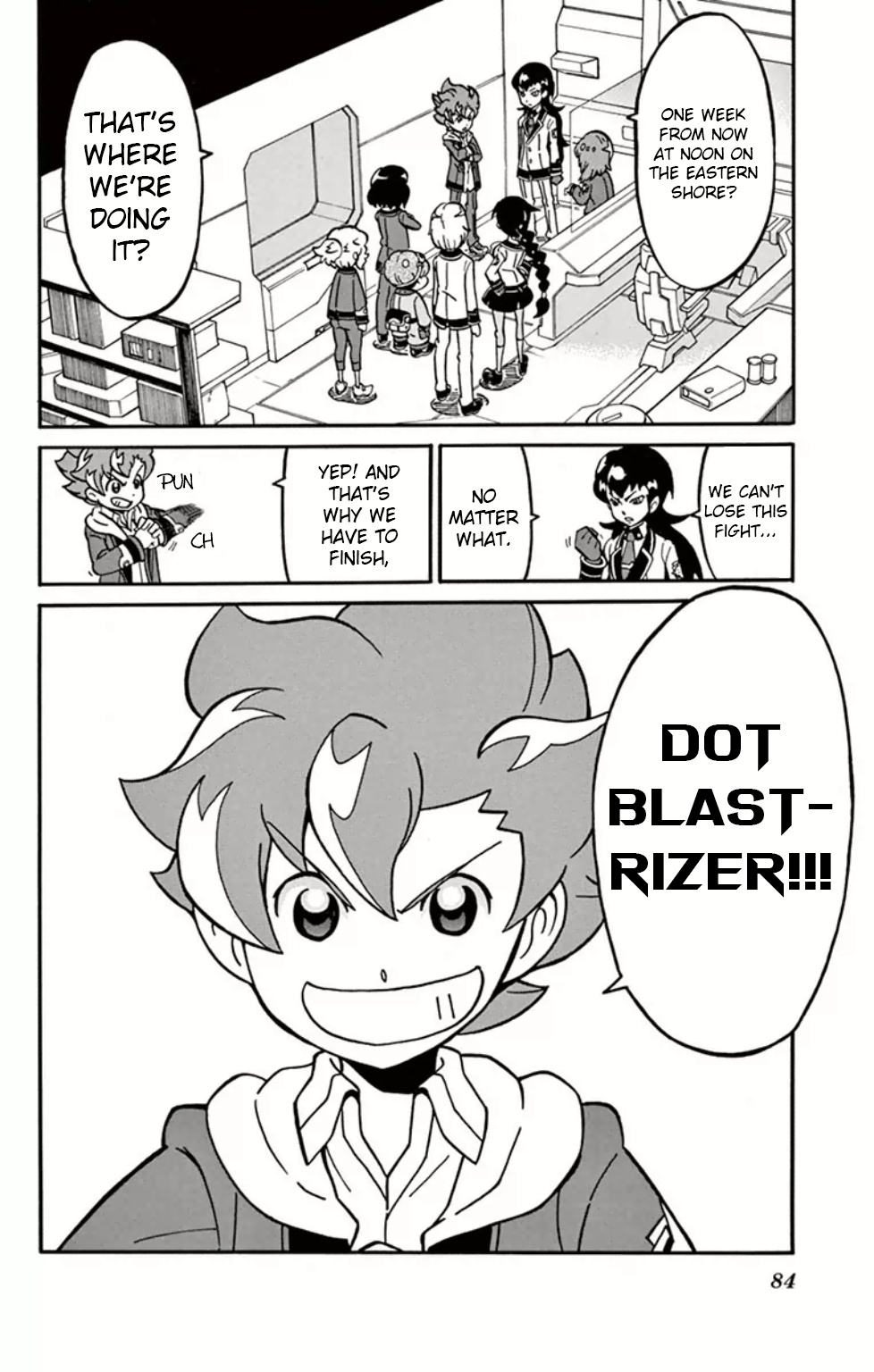 Danball Senki Wars - Vol.2 Chapter 7: Dot Blastrizer Is Born!