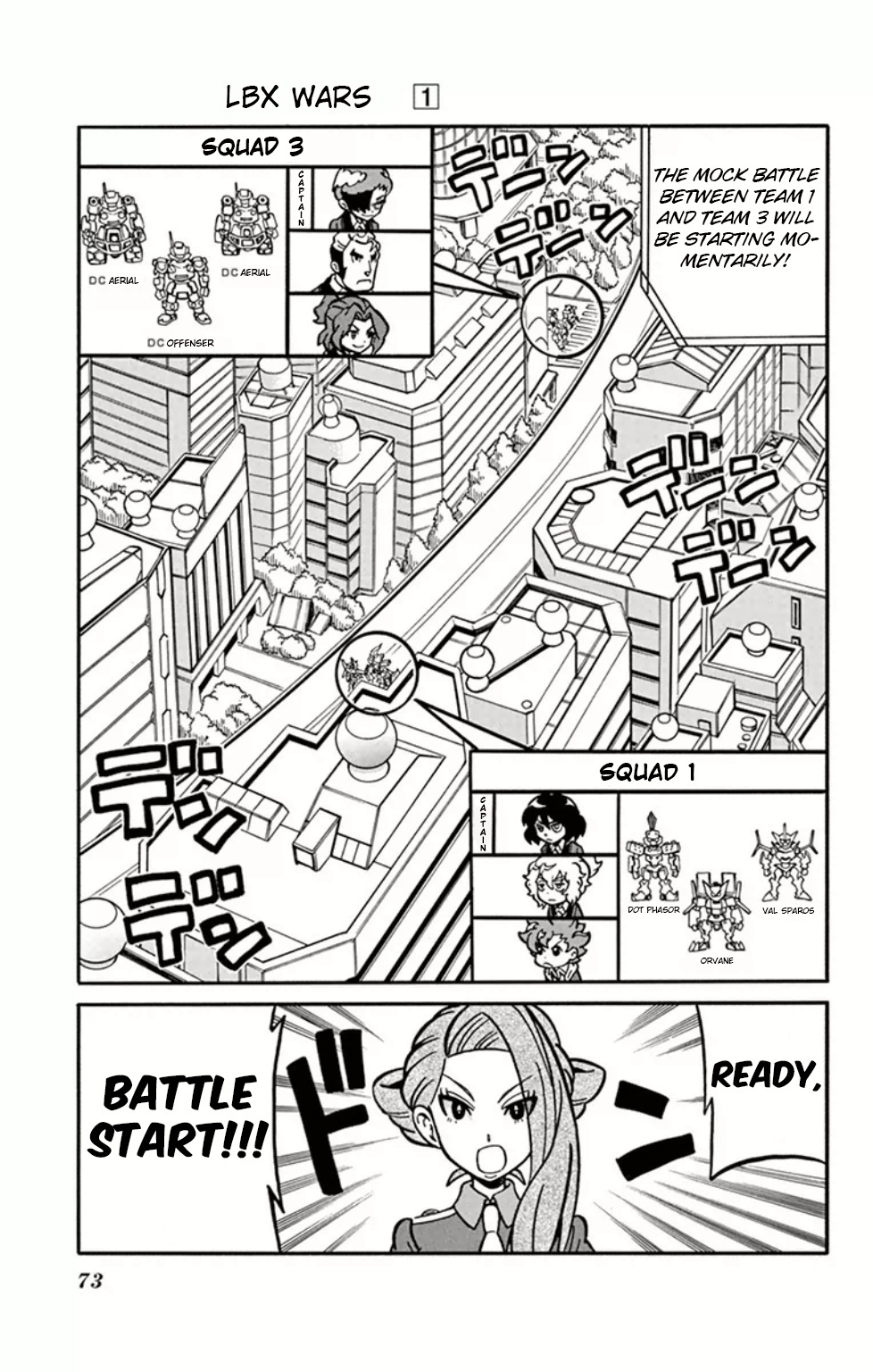 Danball Senki Wars - Vol.1 Chapter 2: Squad One Forms