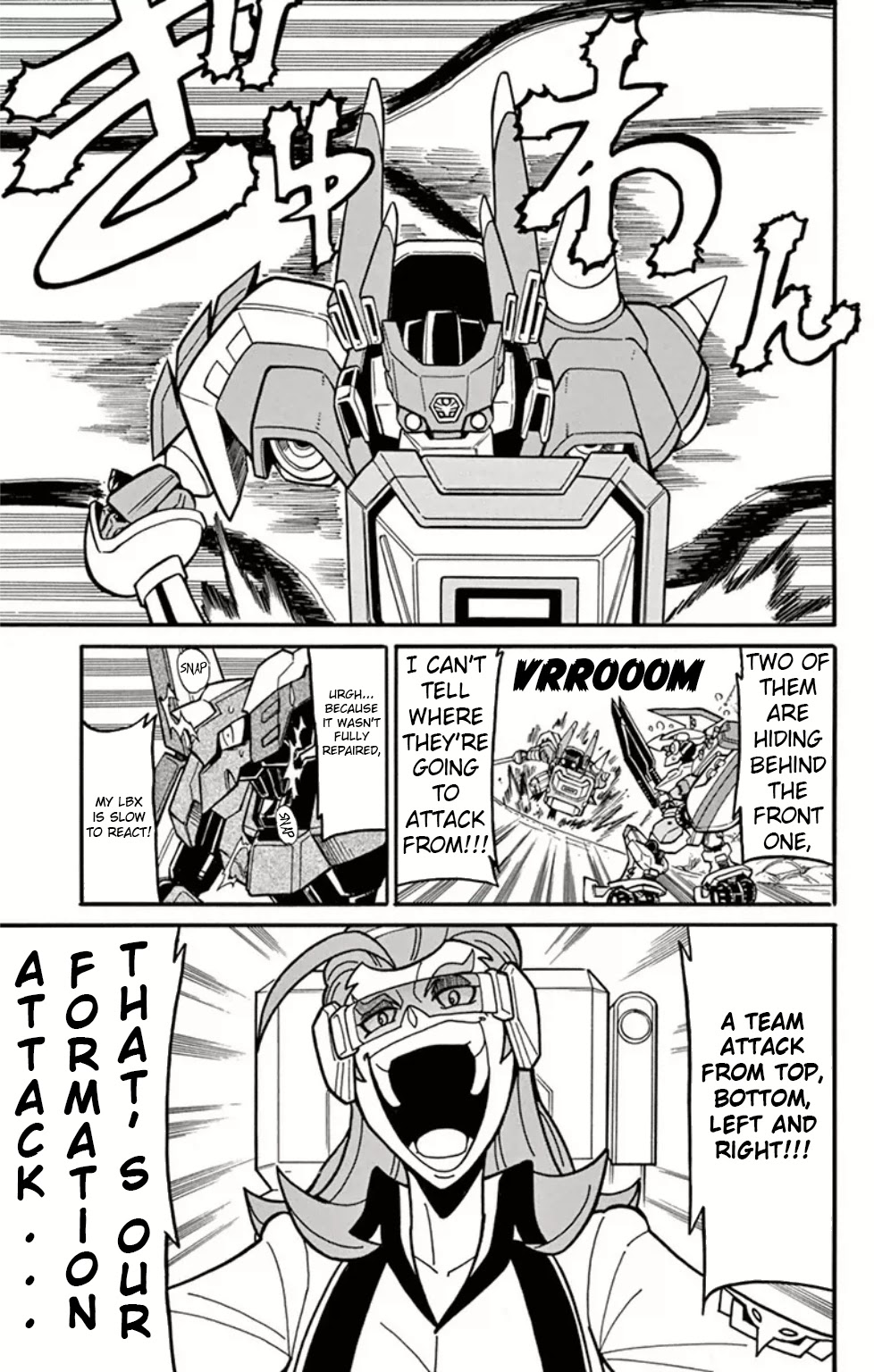 Danball Senki Wars - Chapter 4: The Curtain Rises On War Time!!