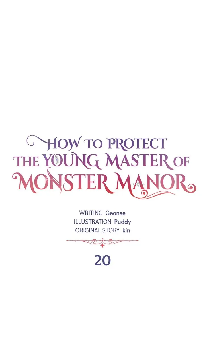 How To Protect The Master Of The Monster Mansion - Chapter 20