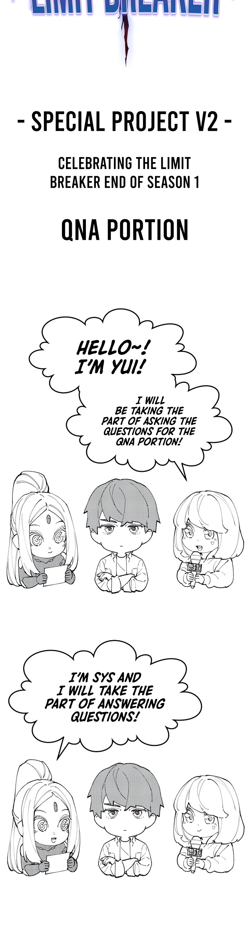 Limit Breaker - Chapter 80: Qna