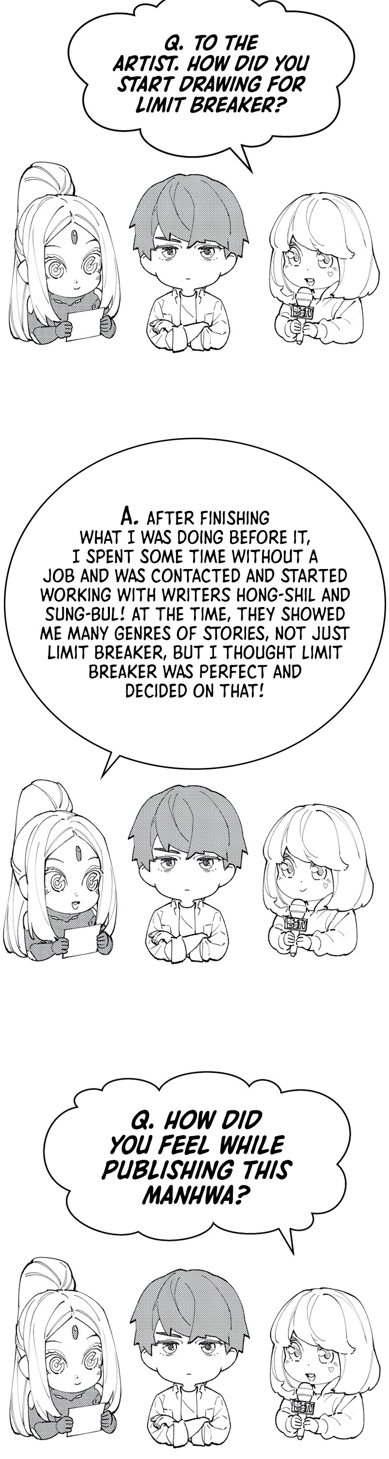 Limit Breaker - Chapter 80: Qna