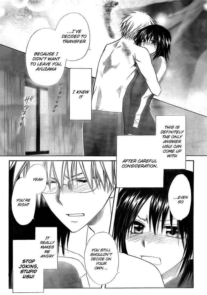 Kaichou Wa Maid-Sama! - Vol.11 Chapter 62 : In Order Not To Lose That Important Thing, The Two Finally Face It Together