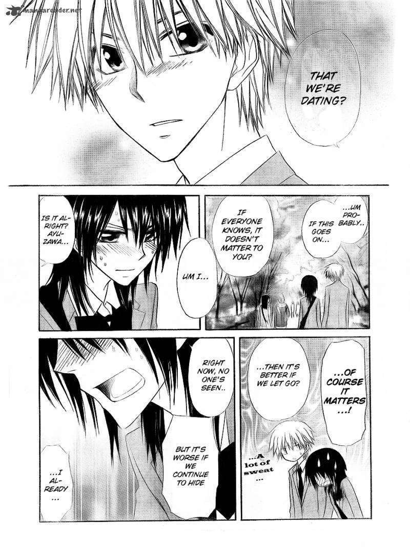 Kaichou Wa Maid-Sama! - Vol.11 Chapter 62 : In Order Not To Lose That Important Thing, The Two Finally Face It Together