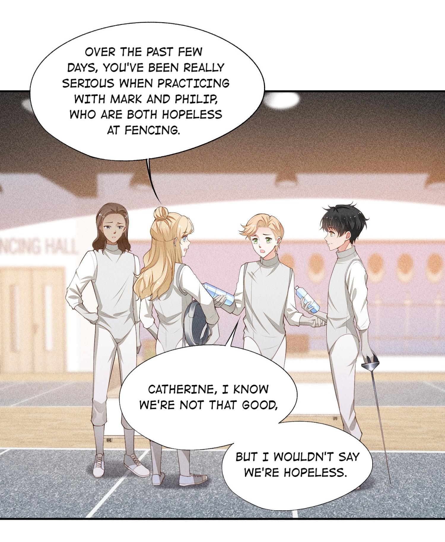 Vanguard Of Fencing - Chapter 19: I Did Not Abandon You