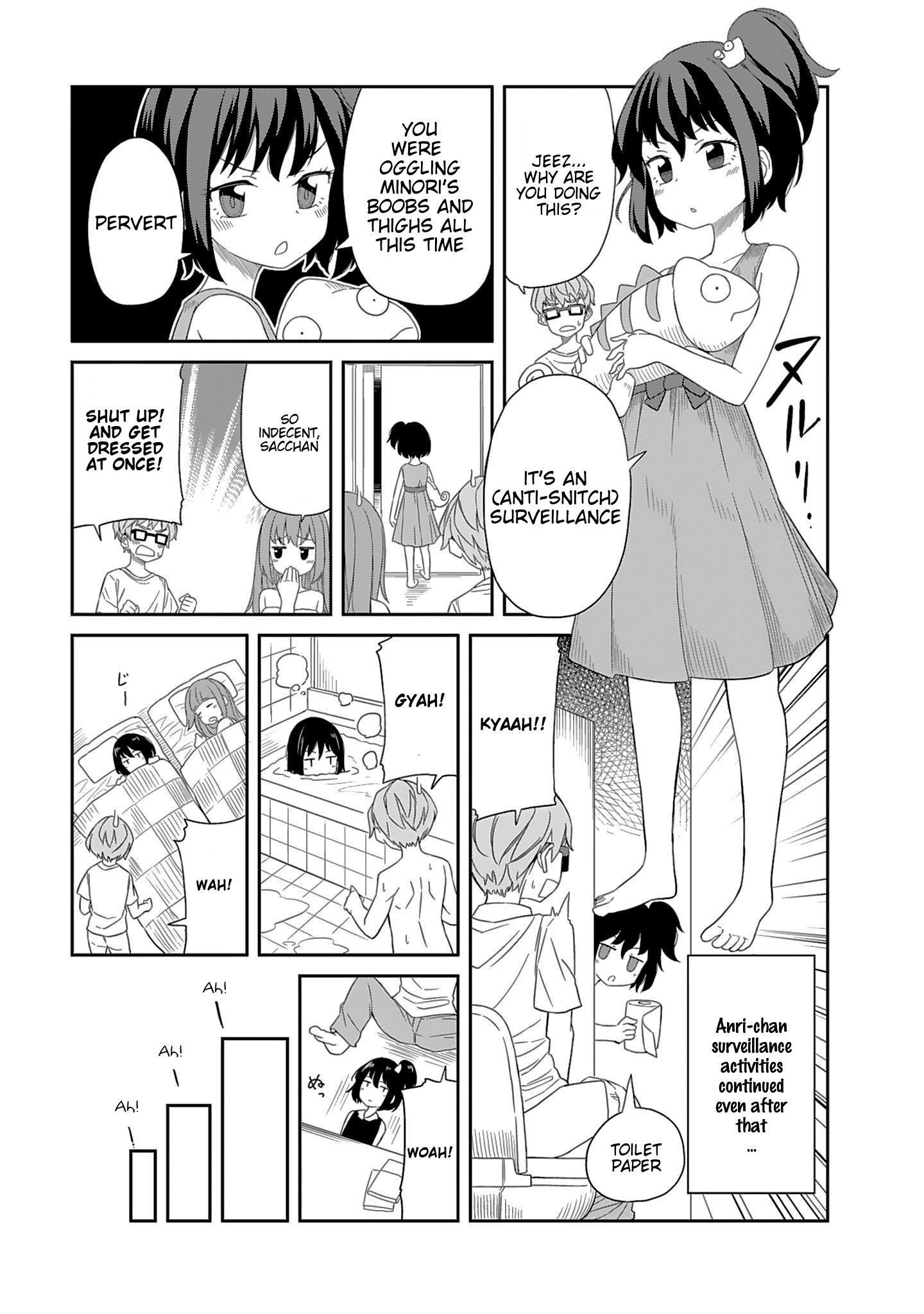 Hinomoto Sanshimai Wa Kamatte Hoshii - Vol.1 Chapter 6: Chameleon Girl