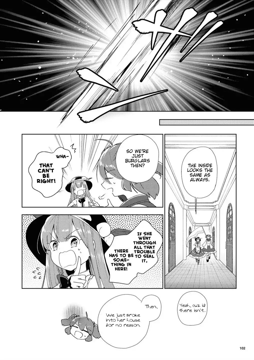 Touhou Ibarakasen - Wild And Horned Hermit - Vol.10 Chapter 48: Not Stopping To Ask For Direction In The Land Of Darkness