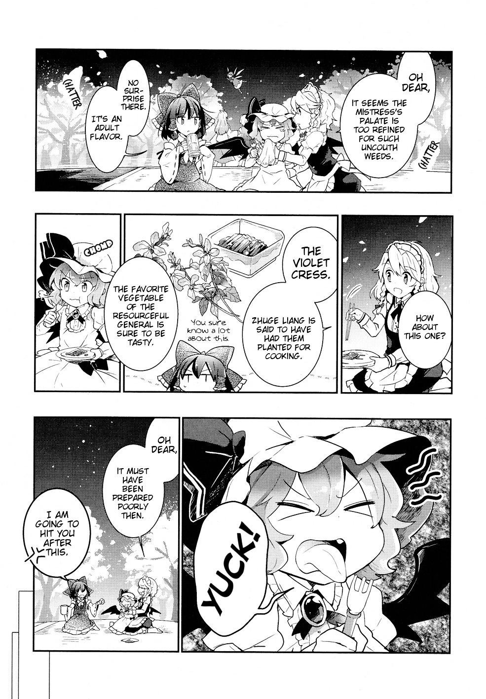 Touhou Ibarakasen - Wild And Horned Hermit - Vol.7 Chapter 33 : Western Devils Running Rampant Underfoot