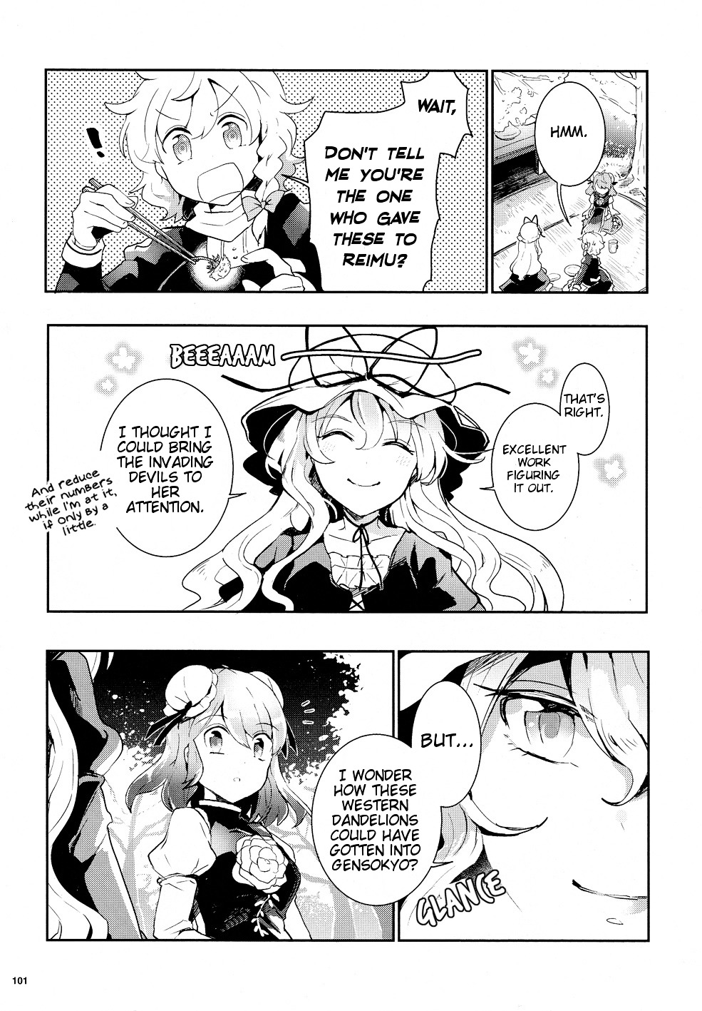 Touhou Ibarakasen - Wild And Horned Hermit - Vol.7 Chapter 33 : Western Devils Running Rampant Underfoot