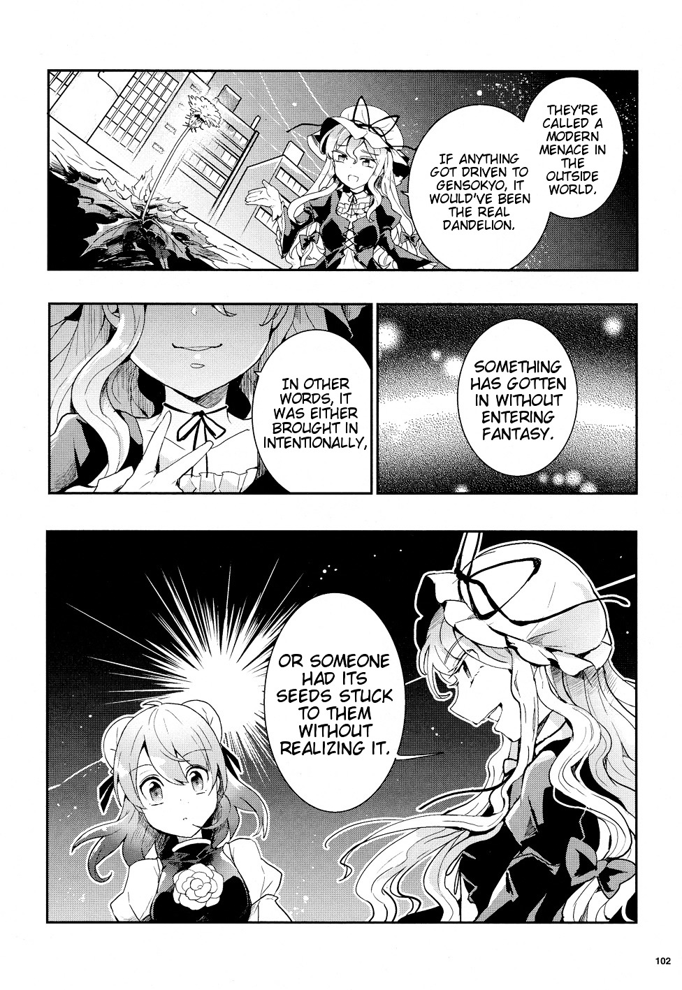 Touhou Ibarakasen - Wild And Horned Hermit - Vol.7 Chapter 33 : Western Devils Running Rampant Underfoot