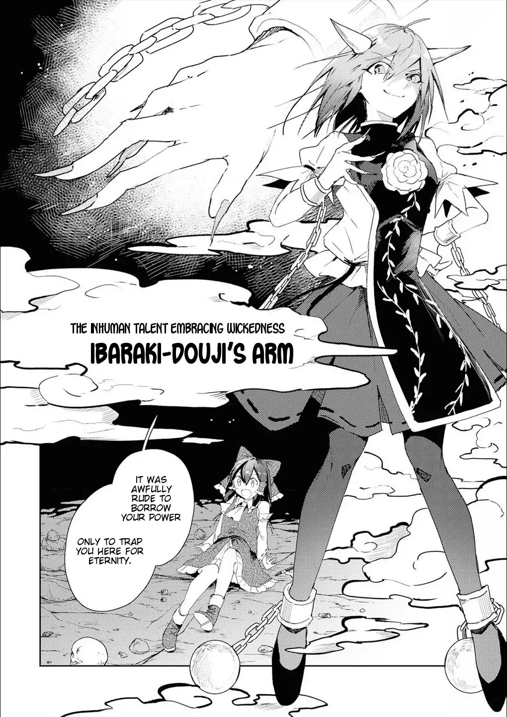 Touhou Ibarakasen - Wild And Horned Hermit - Vol.10 Chapter 49: The Inhuman Talent Embracing Wickedness (Part 1)