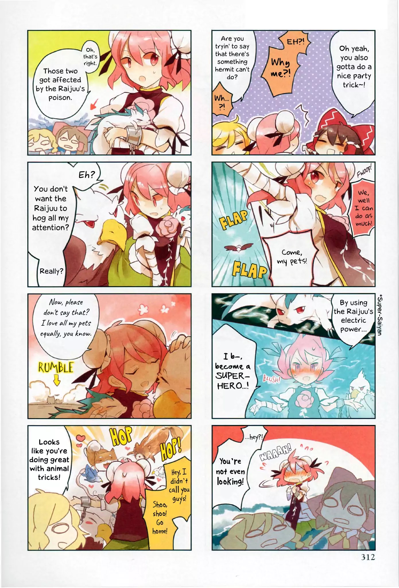 Touhou Ibarakasen - Wild And Horned Hermit - Chapter 11.2: Tiny Business Travel Edition 4