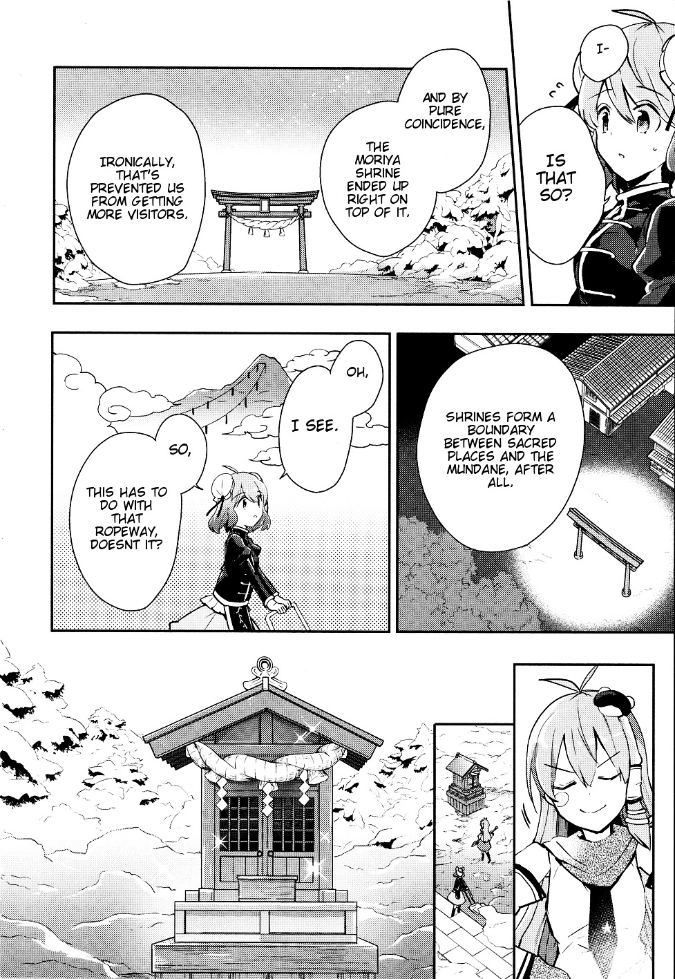 Touhou Ibarakasen - Wild And Horned Hermit - Vol.8 Chapter 38 : Shrine As Sacred Ground